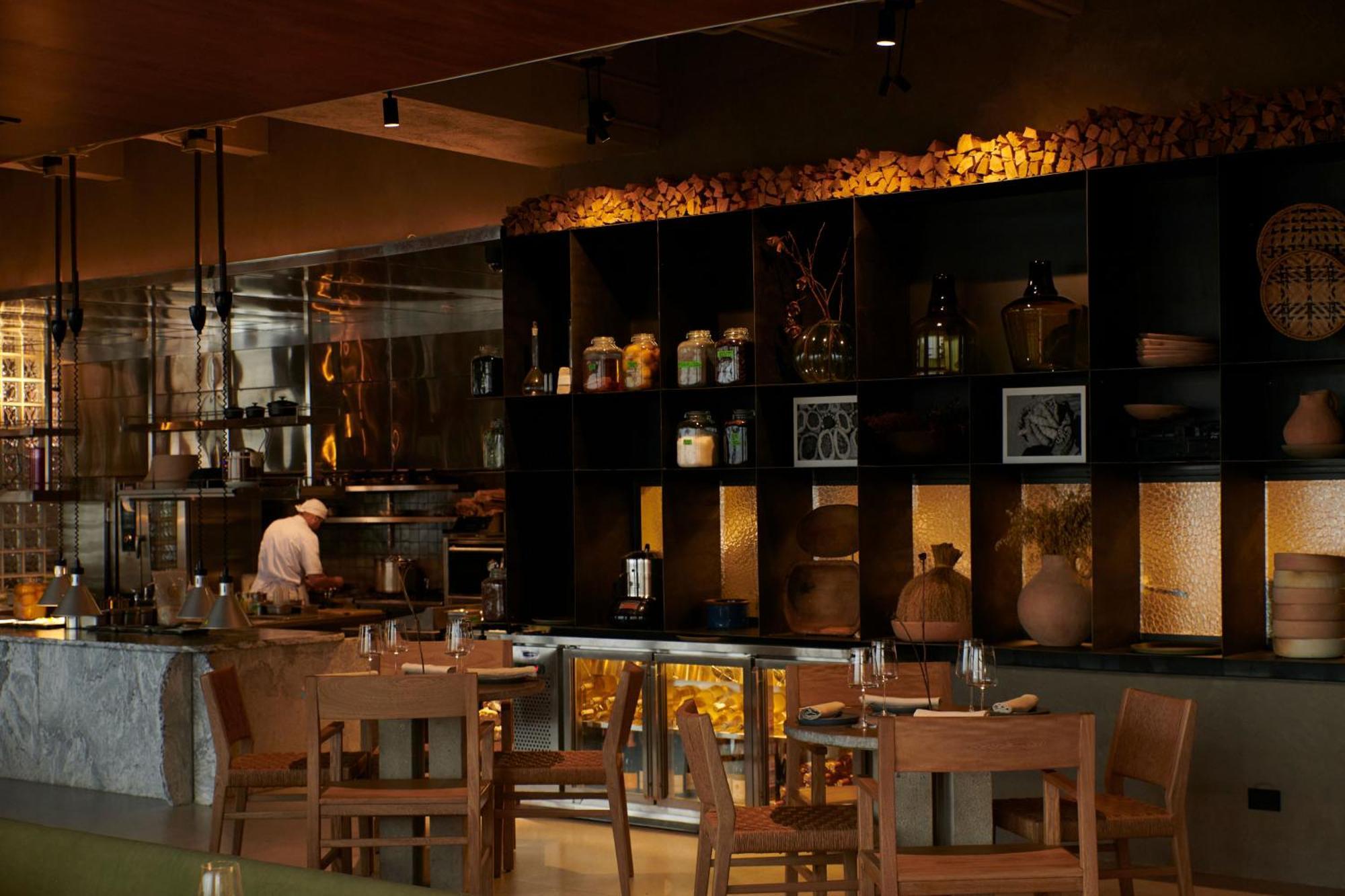 Novotel Medellin El Tesoro Esterno foto The interior of the restaurant
